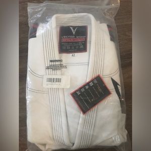 Vector Sports Gi White Size A3 Attila Series Brazilian Jui Jitsu New W/Tags